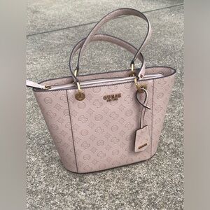 GUESS Mauve Tote Bag